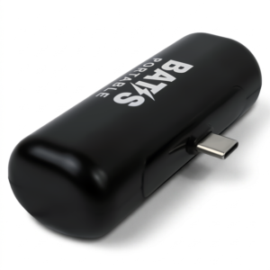 Alternative view of Batería portátil Bats 5000 mAh USB-C – Negro