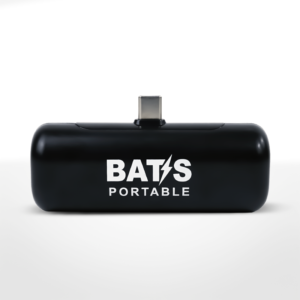 Batería portátil Bats 5000 mAh USB-C – Negro